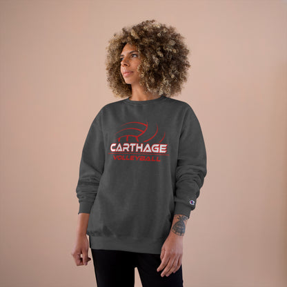 Carthage Volleyball Champion Sweatshirt - Sporty, Cozy Team Apparel