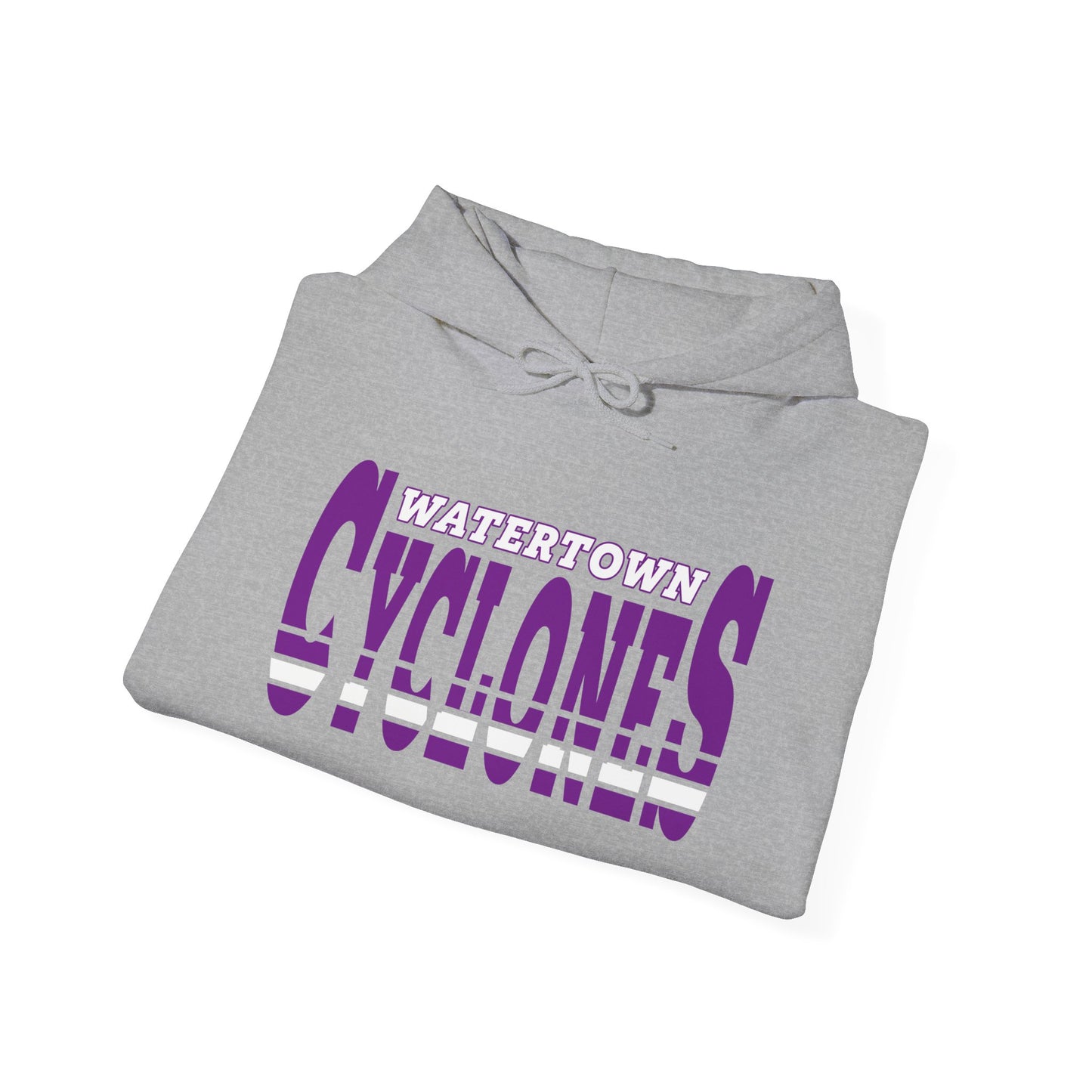 Watertown Cyclones Unisex Heavy Blend Hoodie - Cozy Sportswear for Fans