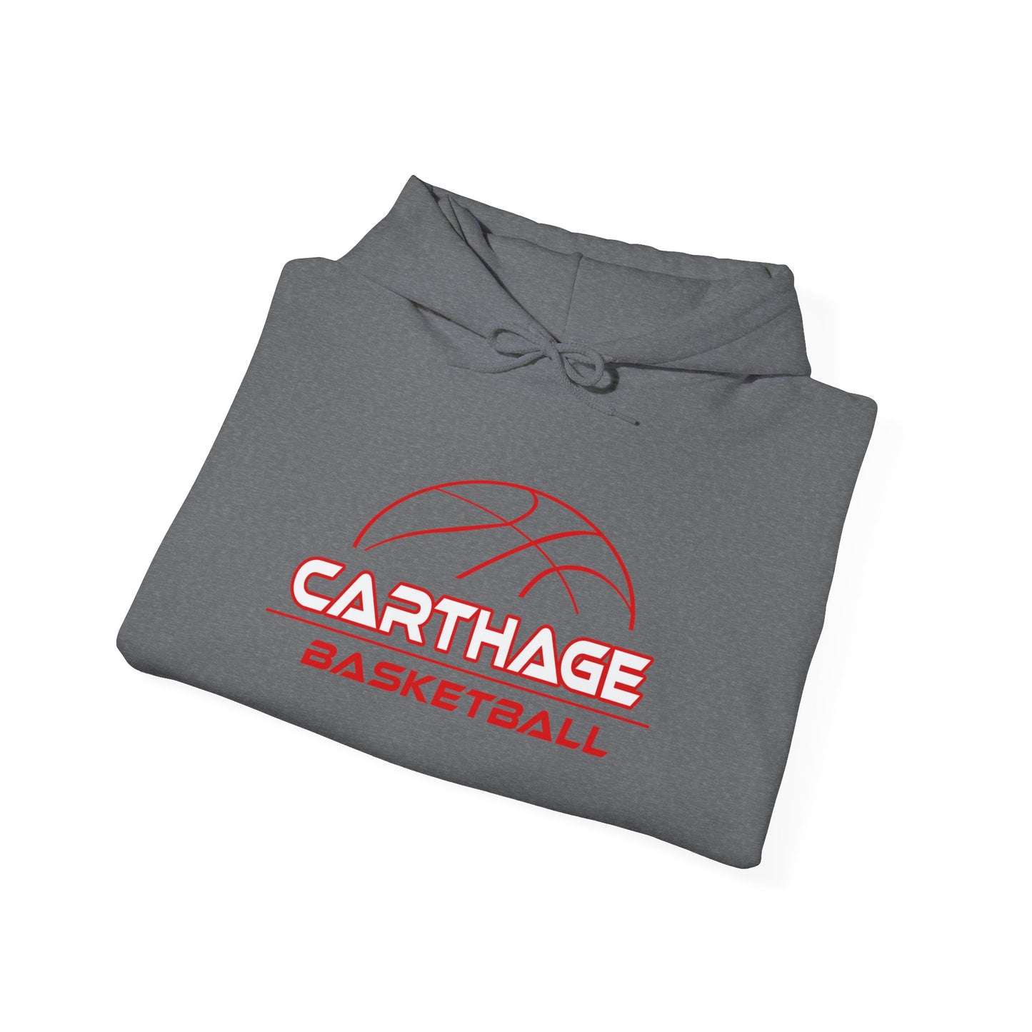 Carthage Basketball Unisex Heavy Blend Hoodie - Perfect for Fans & Athletes