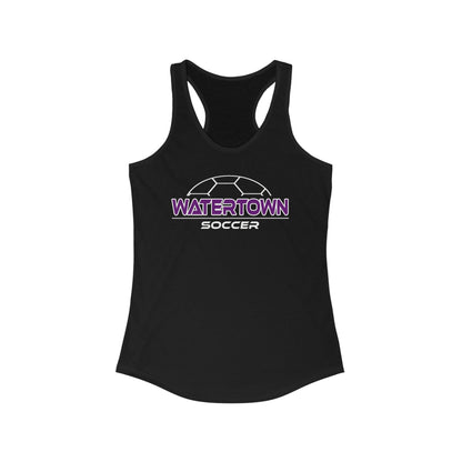 Watertown Soccer Women's Racerback Tank - Perfect for Team Spirit