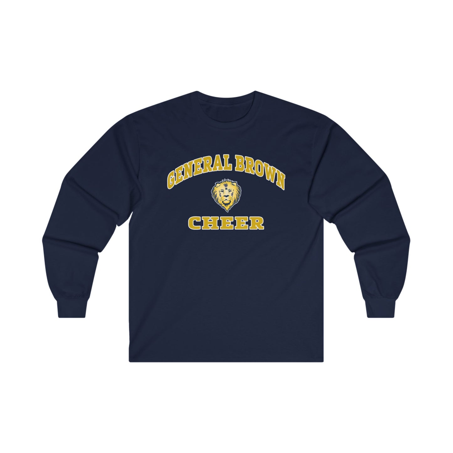 General Brown Cheer Long Sleeve Tee - Unisex Ultra Cotton