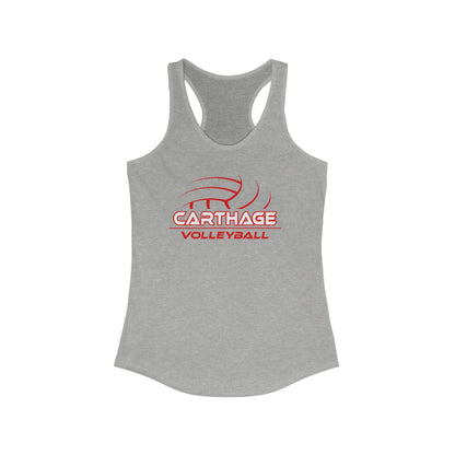 Carthage Volleyball Women's Racerback Tank Top - Sporty & Comfortable