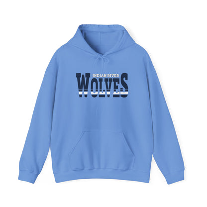 Indian River Wolves Unisex Heavy Blend Hooded Sweatshirt - Comfortable School Spirit Apparel