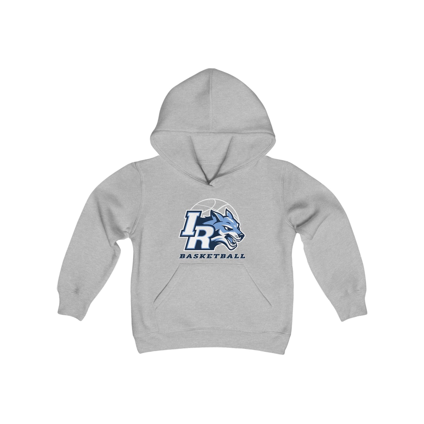 Youth Personalized Basketball Hoodie - Gildan