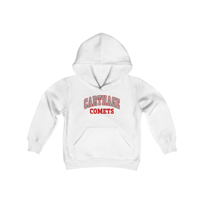 Carthage Comets Youth Hooded Sweatshirt - Cozy & Stylish for Young Fans