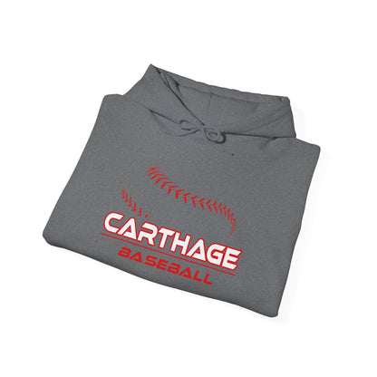 Carthage Baseball Unisex Heavy Blend Hooded Sweatshirt