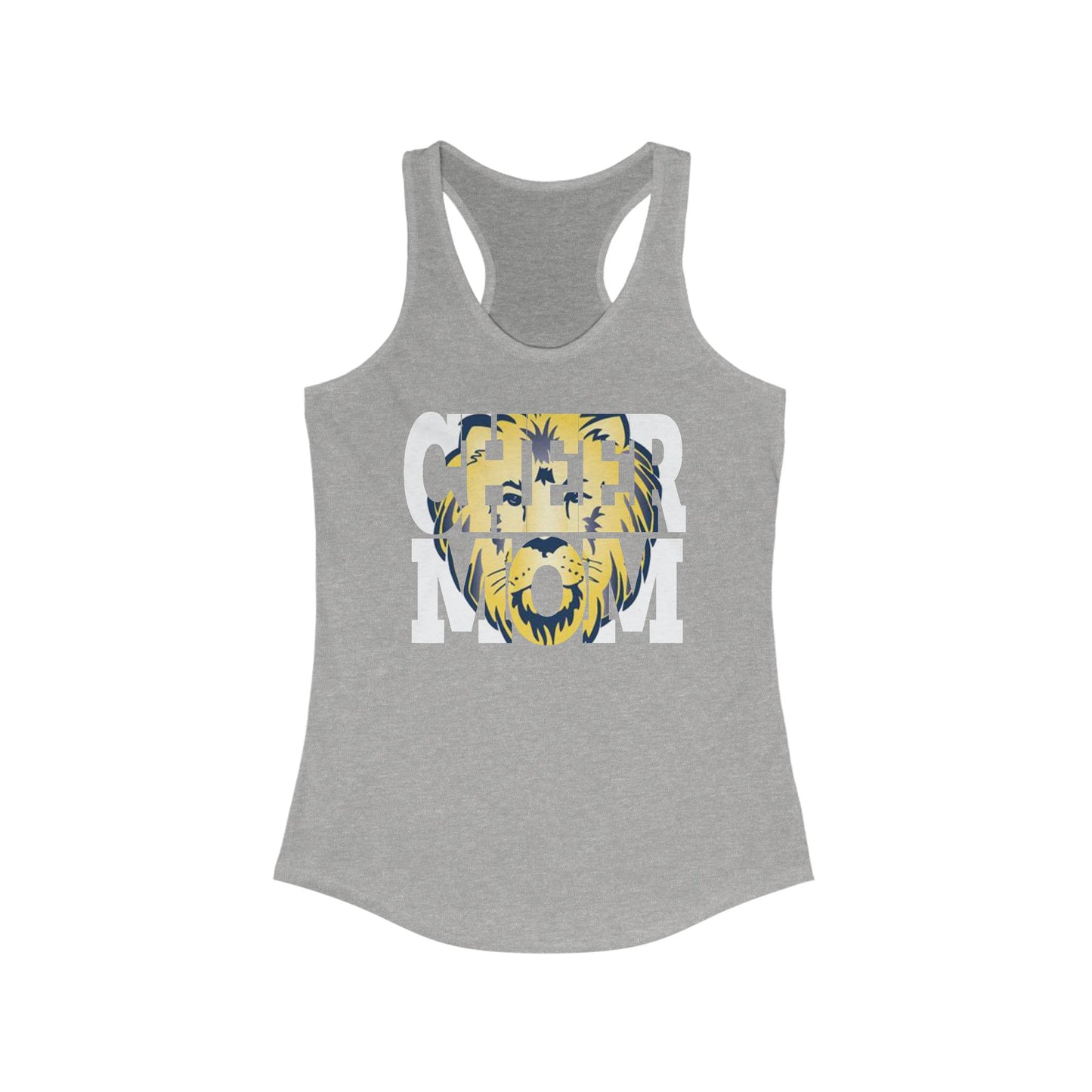 Lion Graphic Racerback Tank for Women - Perfect for Summer and Animal Lovers