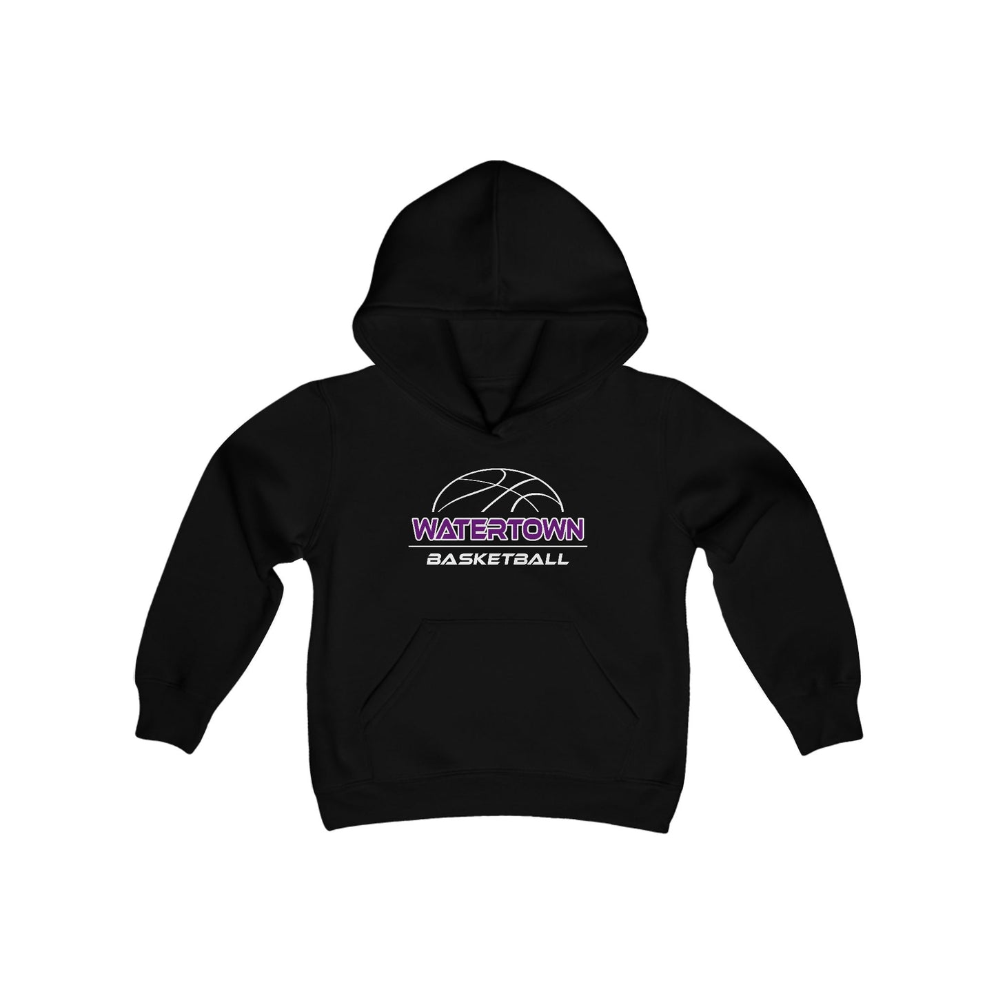 Watertown Basketball Youth Hooded Sweatshirt - Perfect for Young Athletes