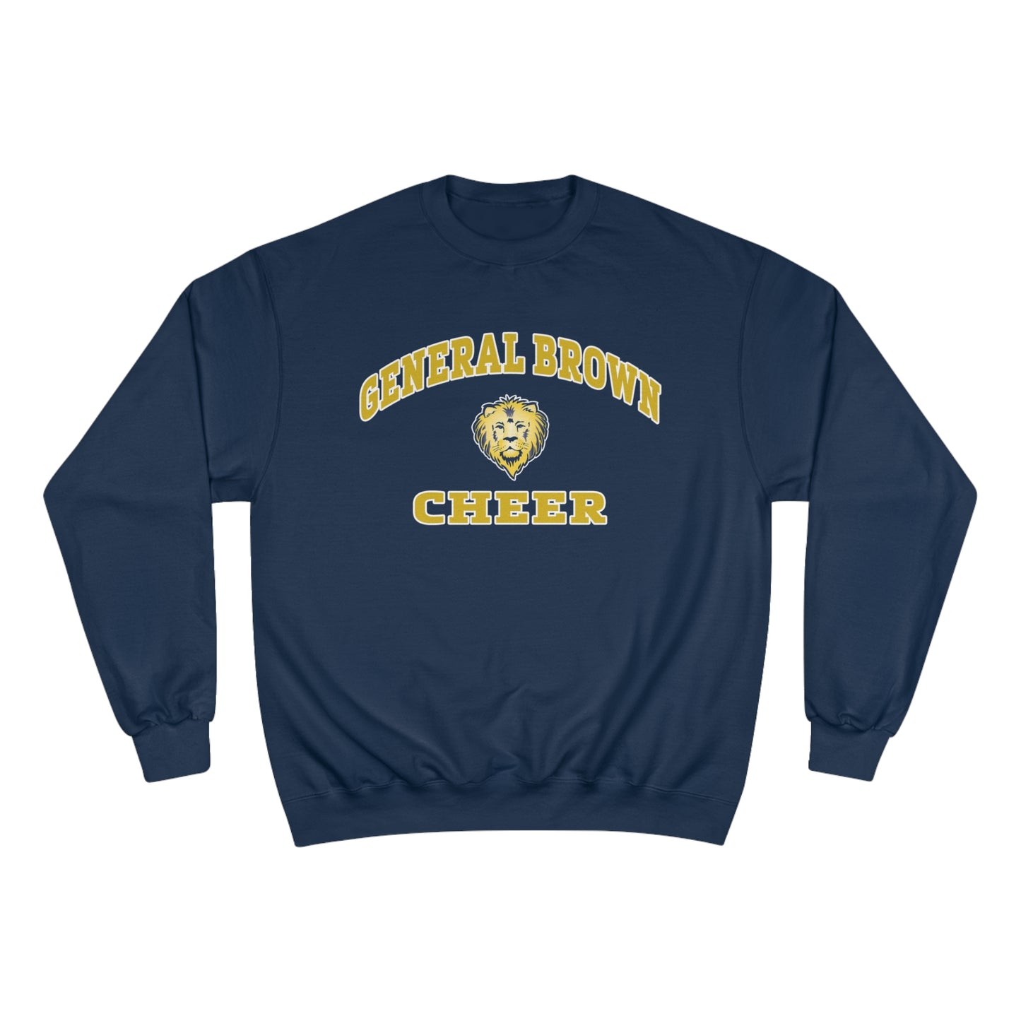 General Brown Cheer Sweatshirt - Cozy Champion Apparel for Fans