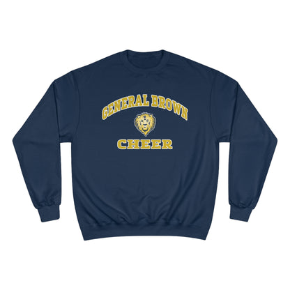 General Brown Cheer Sweatshirt - Cozy Champion Apparel for Fans