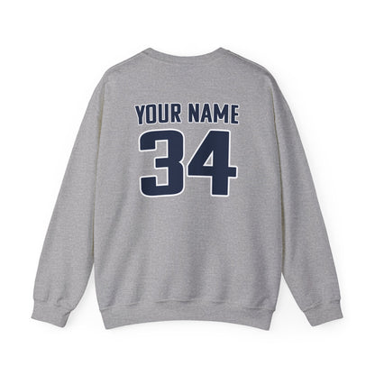 Personalized UnisexTeam Crewneck Sweatshirt - Gildan