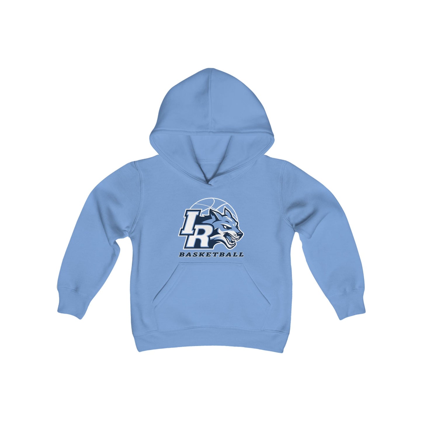 Youth Personalized Basketball Hoodie - Gildan