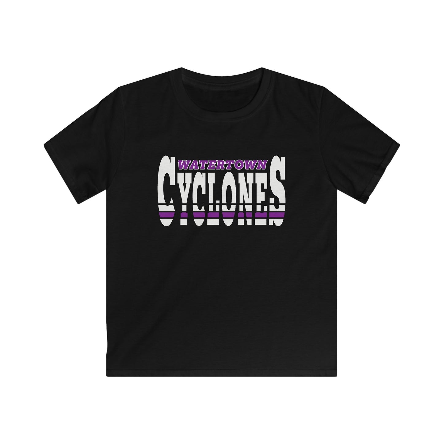 Watertown Cyclones Kids Softstyle Tee – Trendy Youth Shirt for Sports Fans