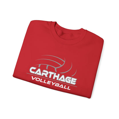 Carthage Volleyball Unisex Heavy Blend™ Sweatshirt - Perfect for Athletes & Fans