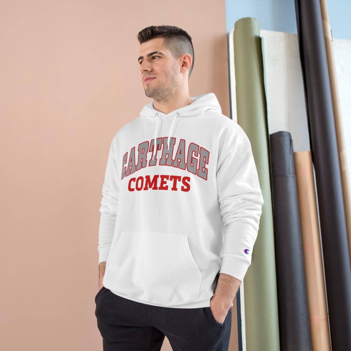 Carthage Comets Champion Hoodie - Stylish & Cozy Sweatshirt for Team Spirit