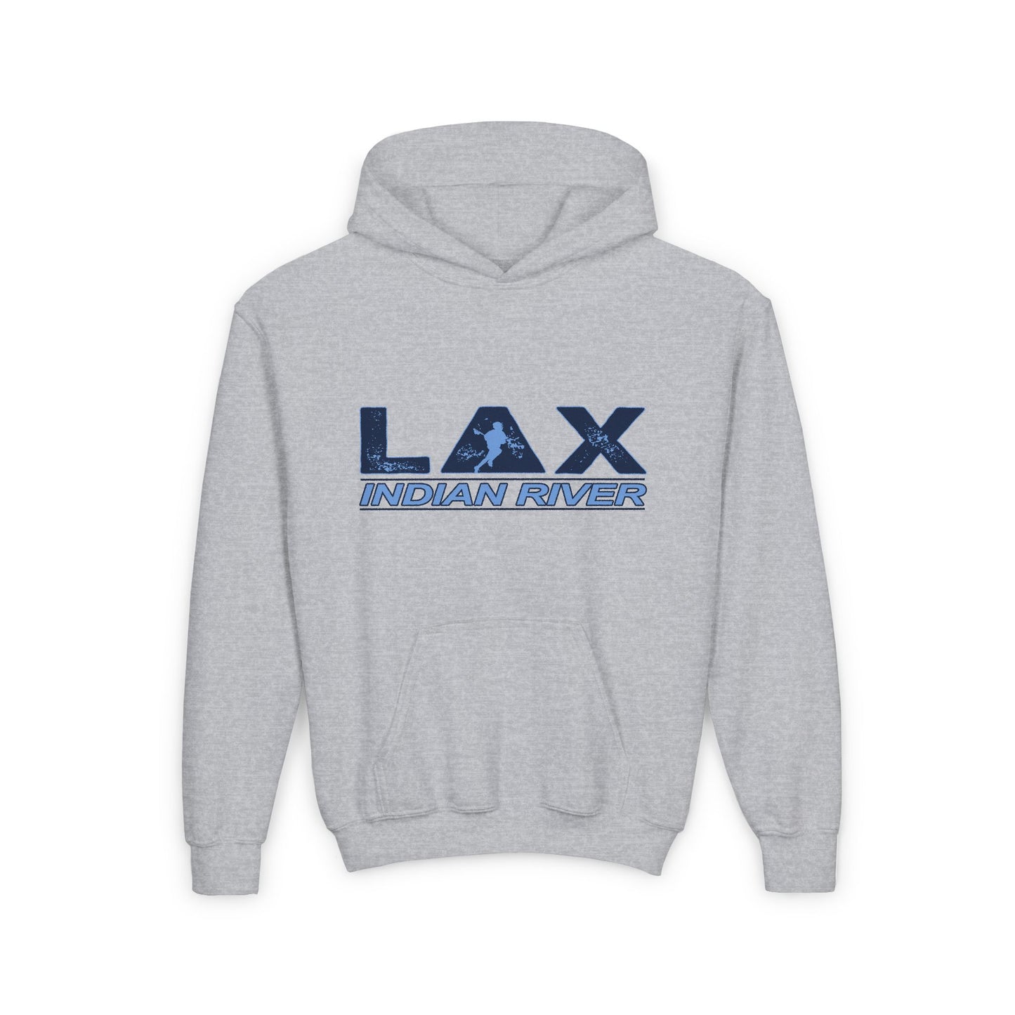 Youth LAX Indian River Hoodie - Comfortable Heavy Blend Sweatshirt for Young Athletes