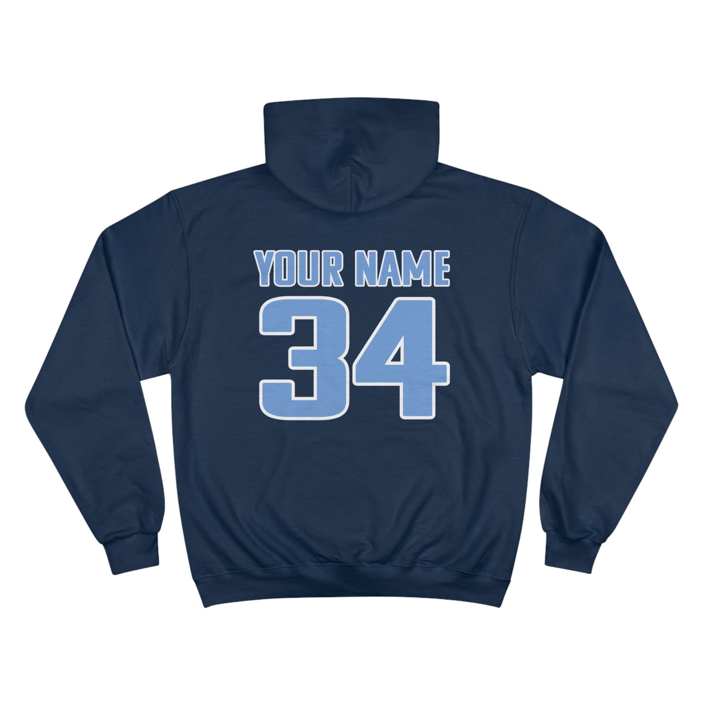 Personalized Basketball Hoodie - Champion