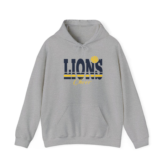 Lions Cheer Unisex Heavy Blend™ Hooded Sweatshirt